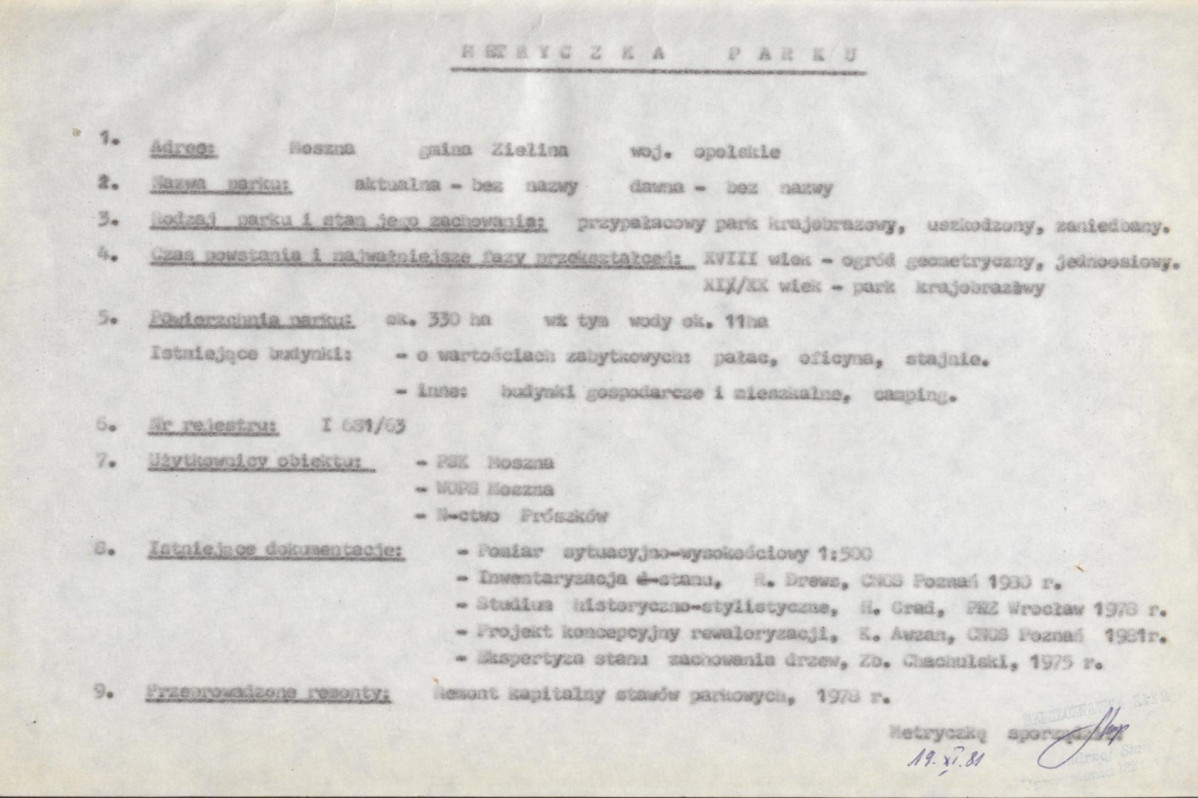 Ewidencja parkowa, skan nr 7