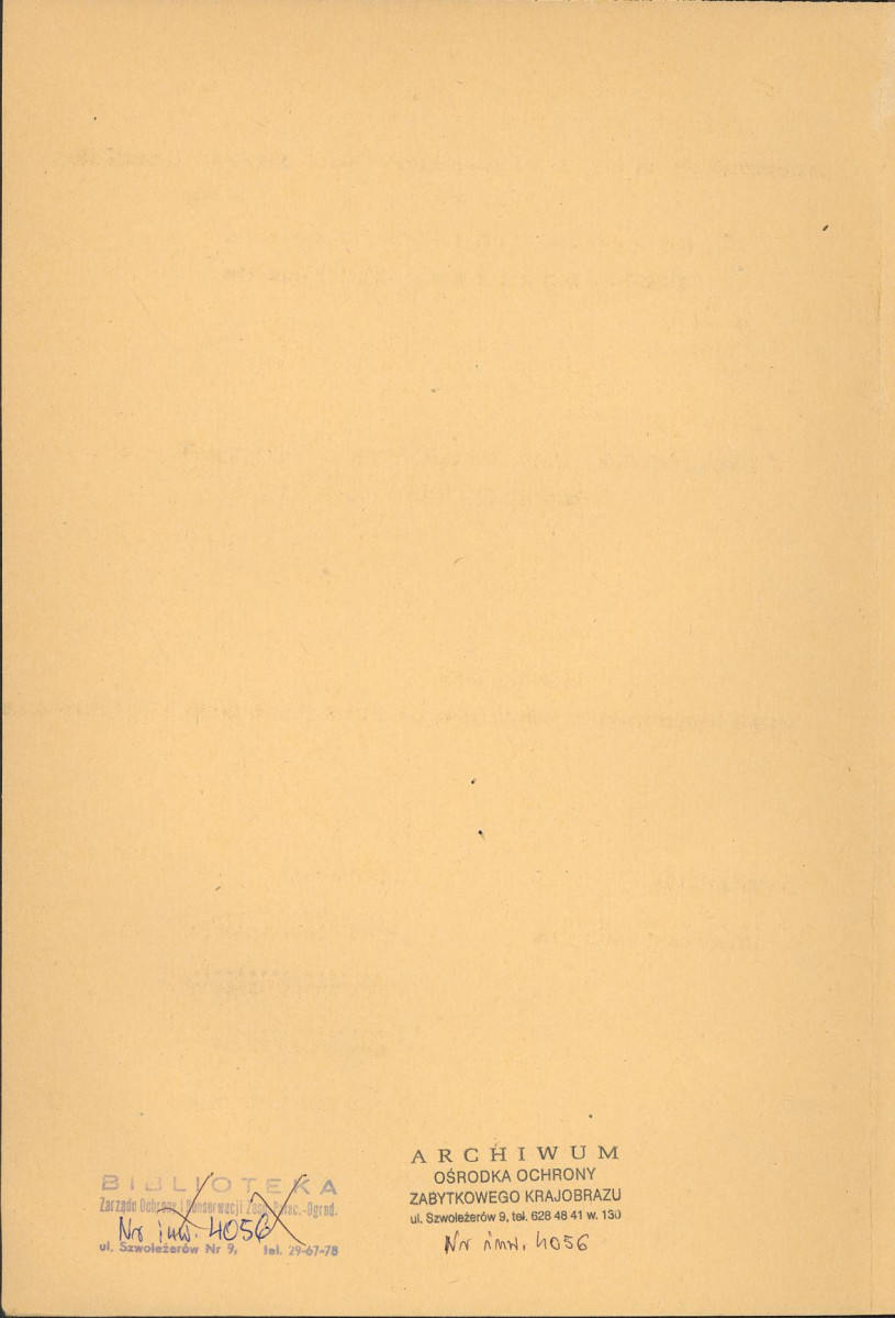 EP - Ewidencja parkowa, skan nr 2