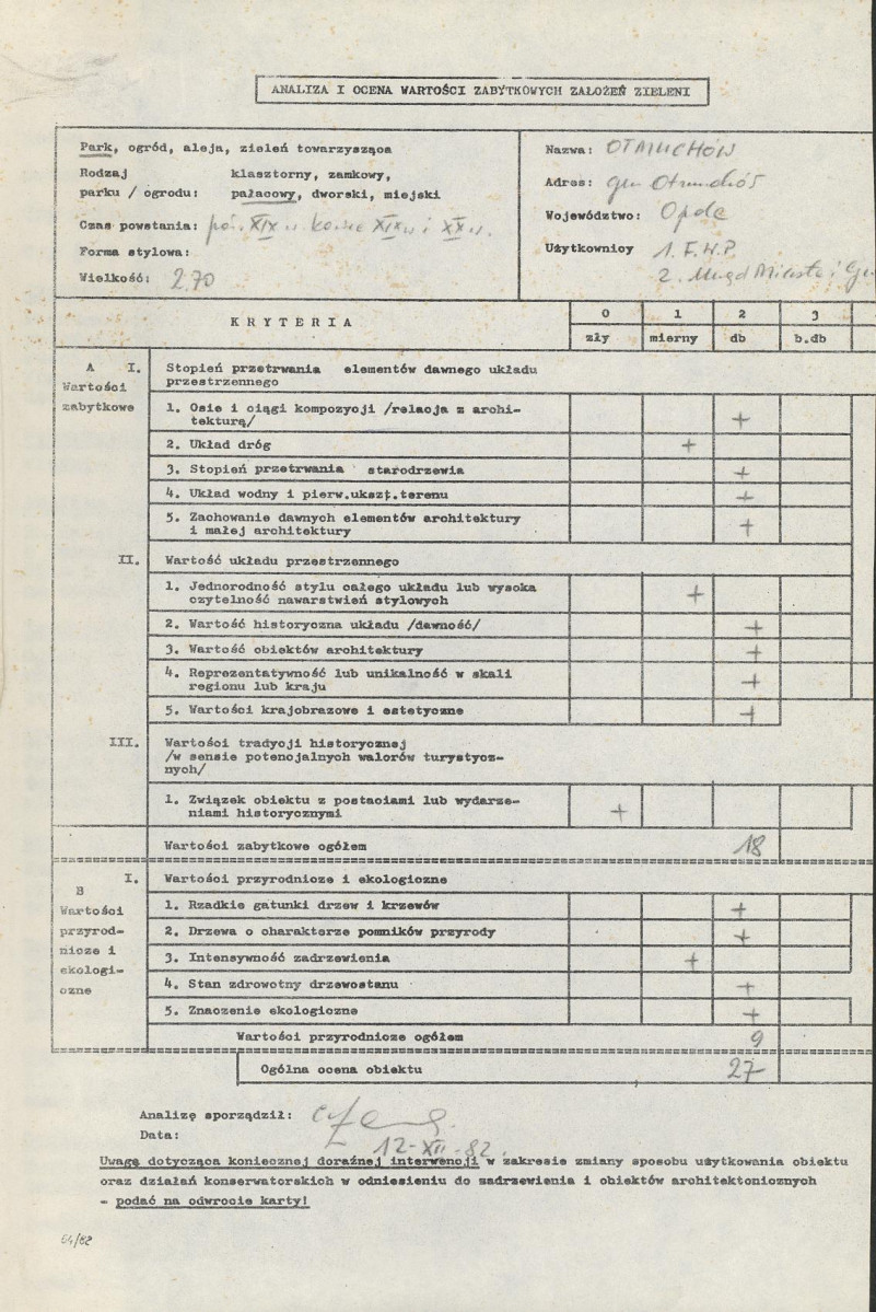EP - Ewidencja parkowa, skan nr 3