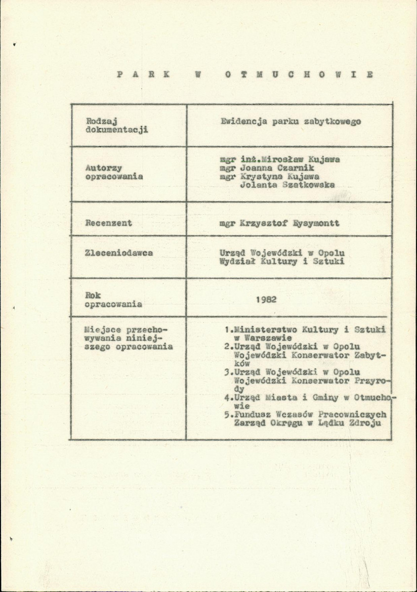 EP - Ewidencja parkowa, skan nr 6