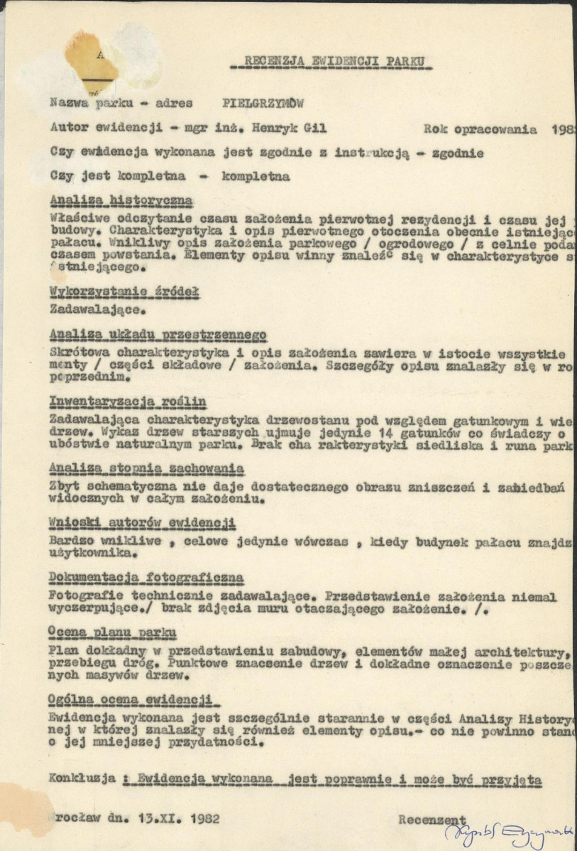 EP - Ewidencja parkowa, skan nr 4