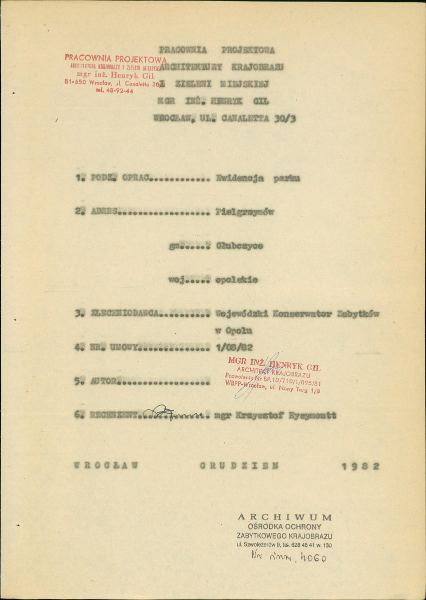 EP - Ewidencja parkowa, skan nr 6