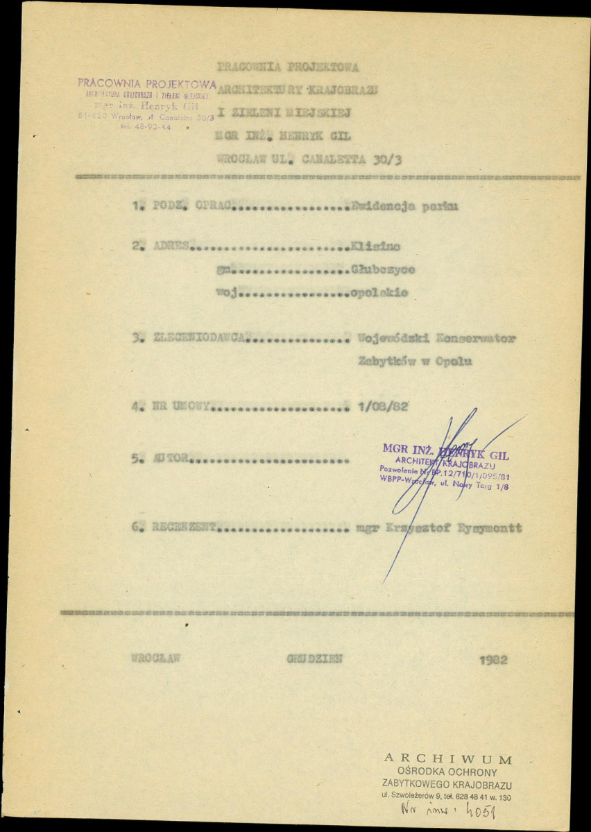Ewidencja parkowa, skan nr 6