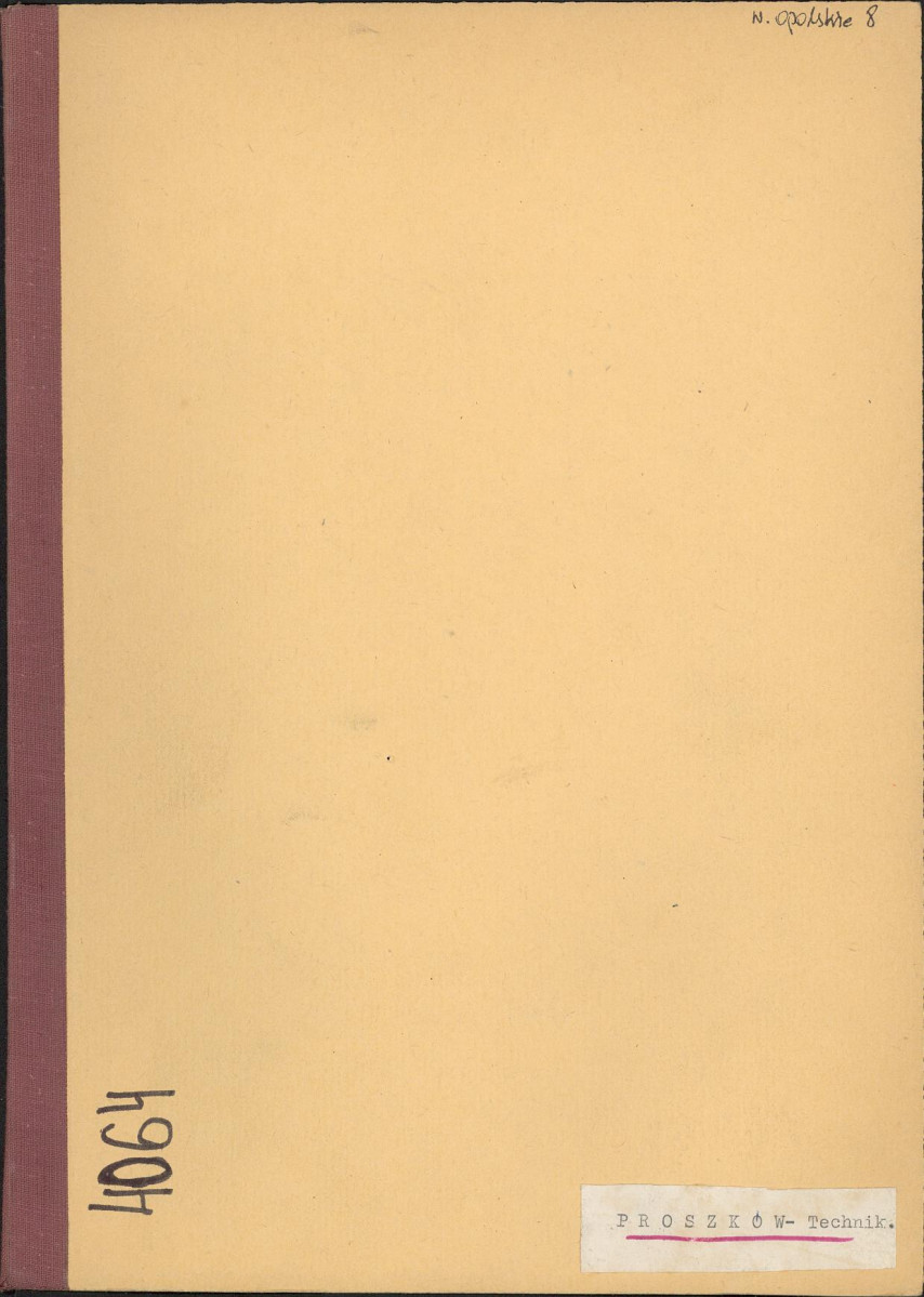 EP - Ewidencja parkowa, skan nr 1