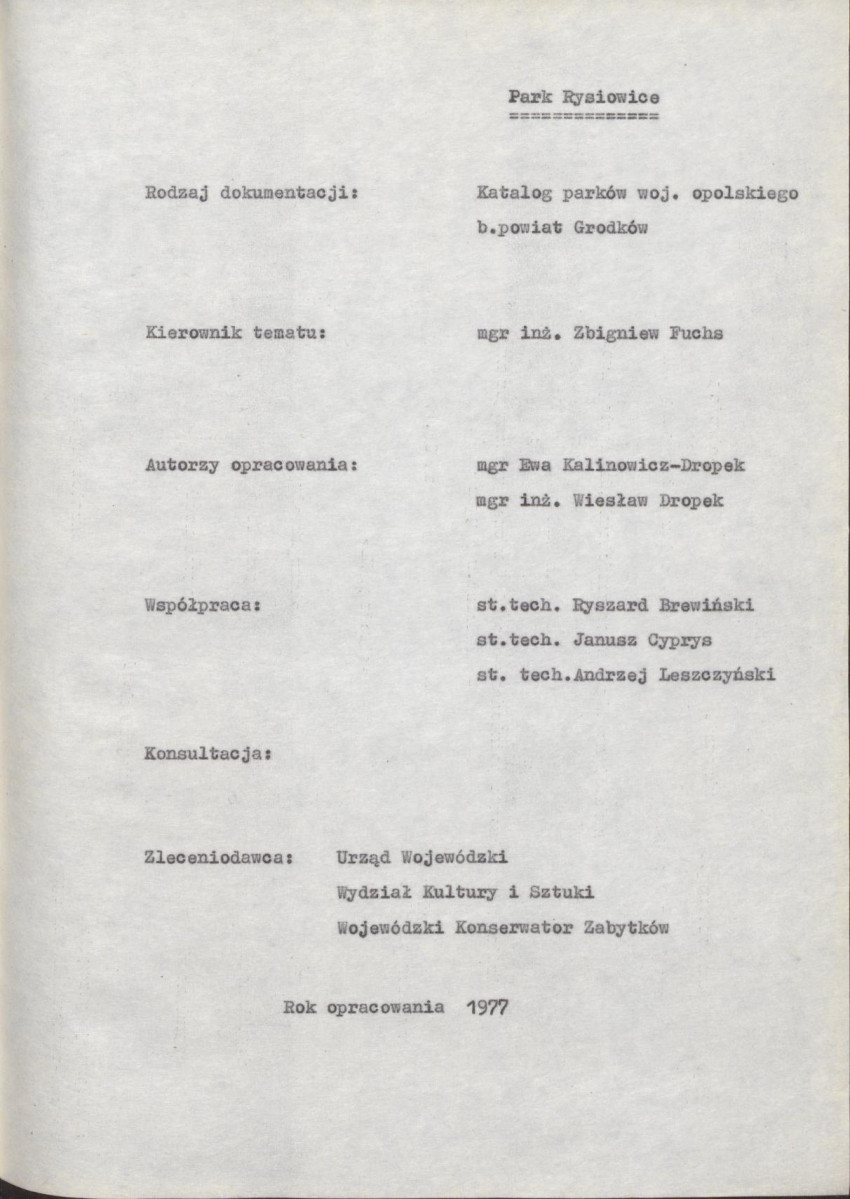 EP - Ewidencja parkowa, skan nr 8