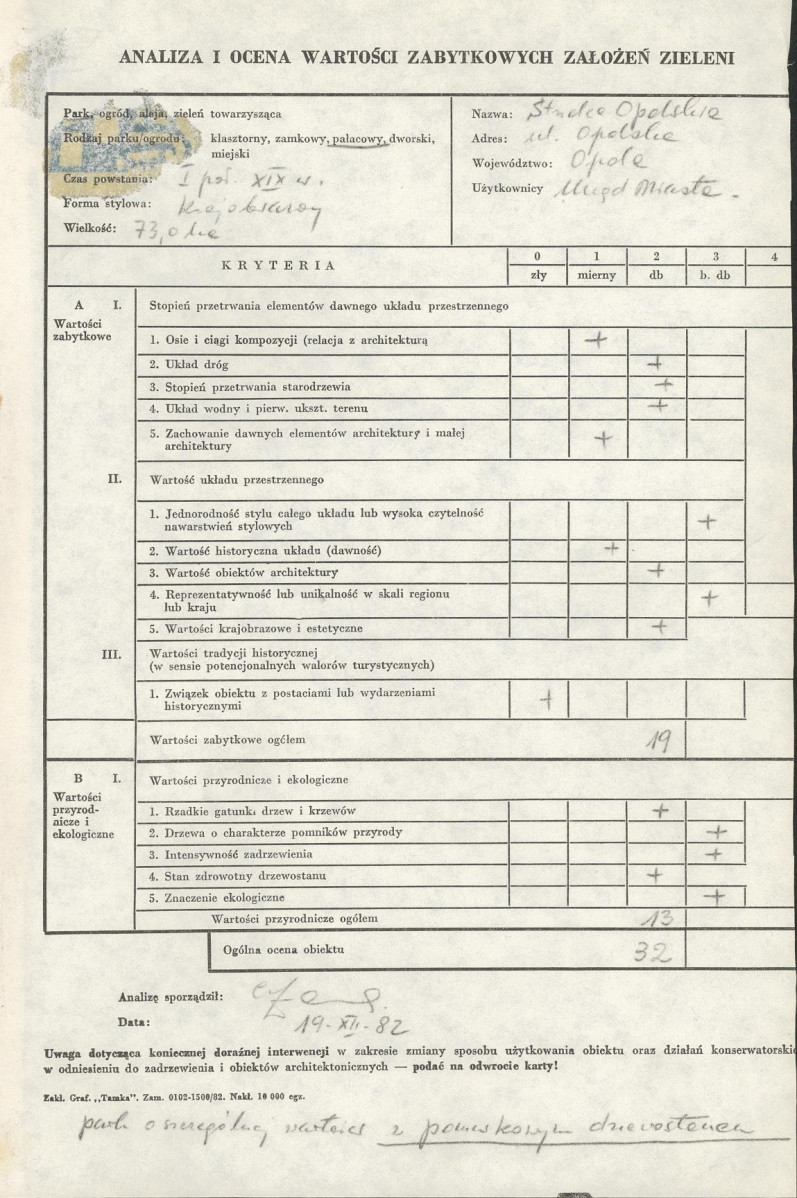 EP - Ewidencja parkowa, skan nr 4