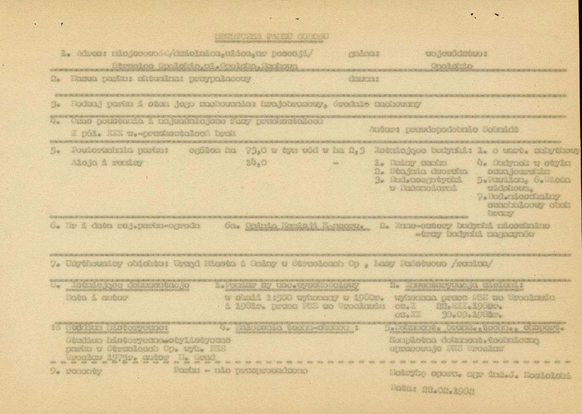 EP - Ewidencja parkowa, skan nr 11