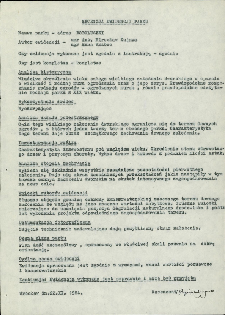 Ewidencja parkowa, skan nr 4