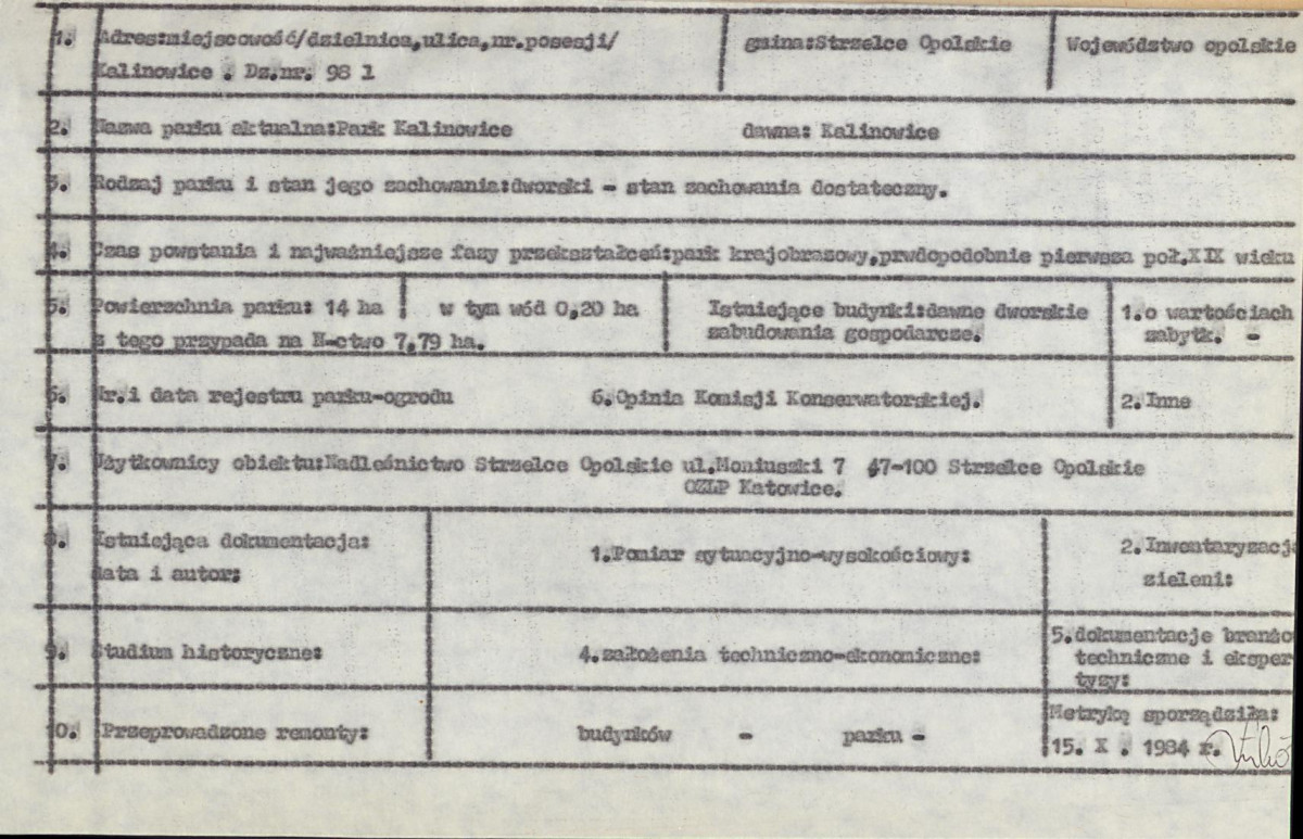 Ewidencja parkowa, skan nr 7