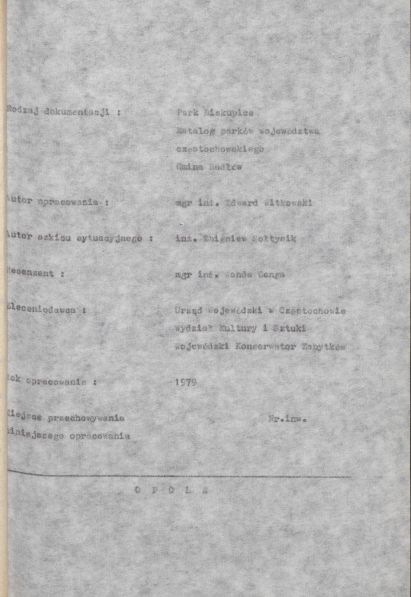 EP - Ewidencja parkowa, skan nr 6