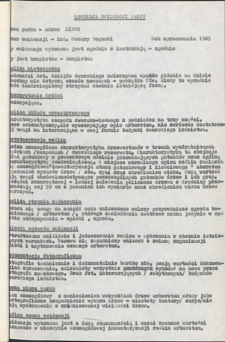 EP - Ewidencja parkowa, skan nr 5