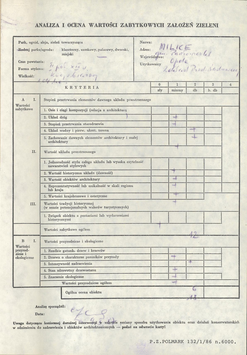 EP - Ewidencja parkowa, skan nr 3