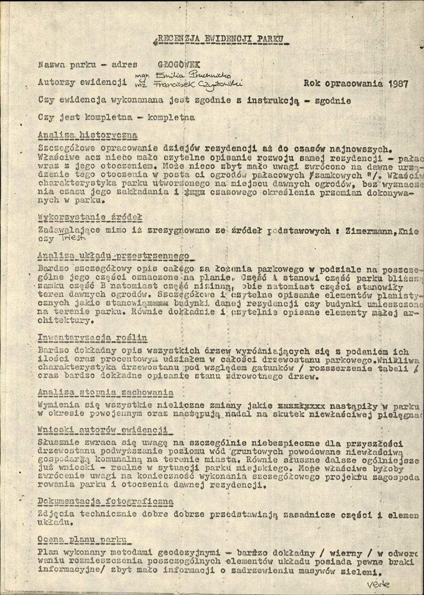 EP - Ewidencja parkowa, skan nr 8