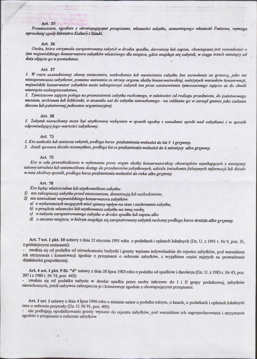 EP - Ewidencja parkowa, skan nr 58