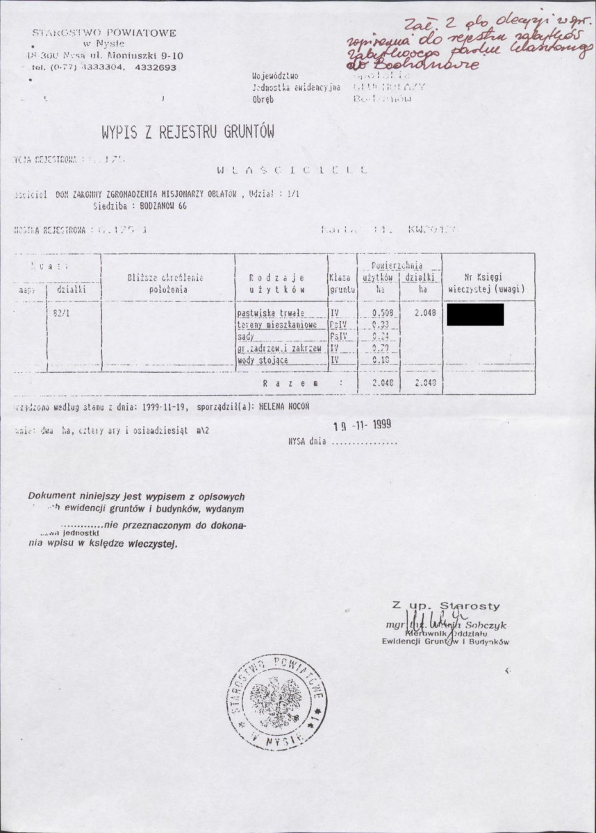 EP - Ewidencja parkowa, skan nr 60