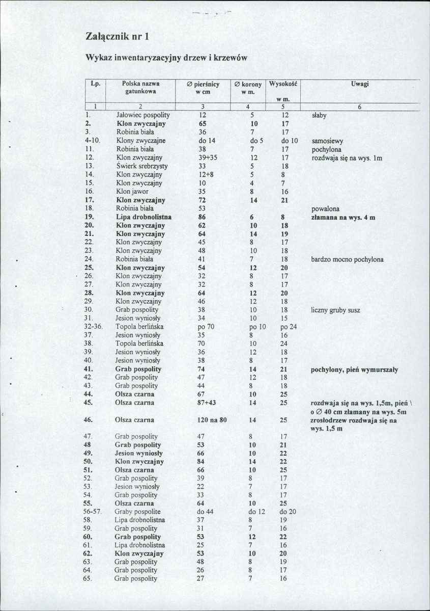EP - Ewidencja parkowa, skan nr 16