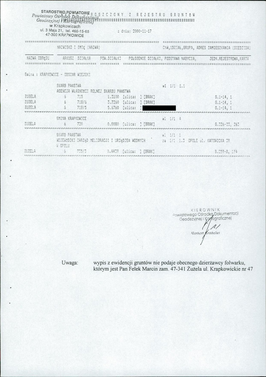 EP - Ewidencja parkowa, skan nr 21