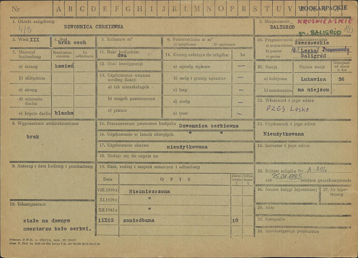 Karta zielona, skan nr 1