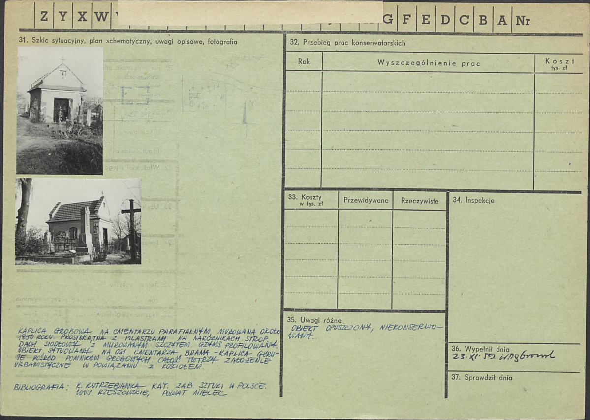 Karta zielona, skan nr 2