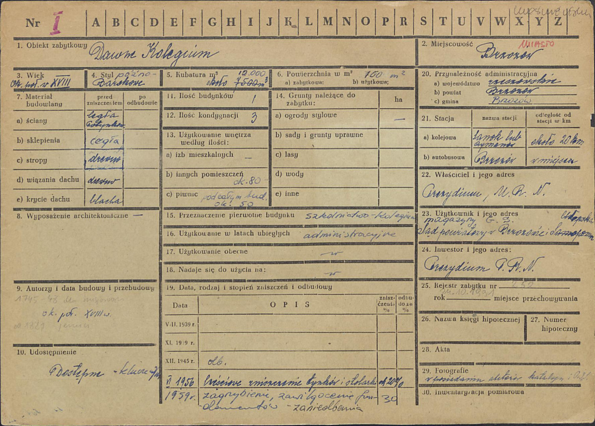KZ - Karta zielona, skan nr 1