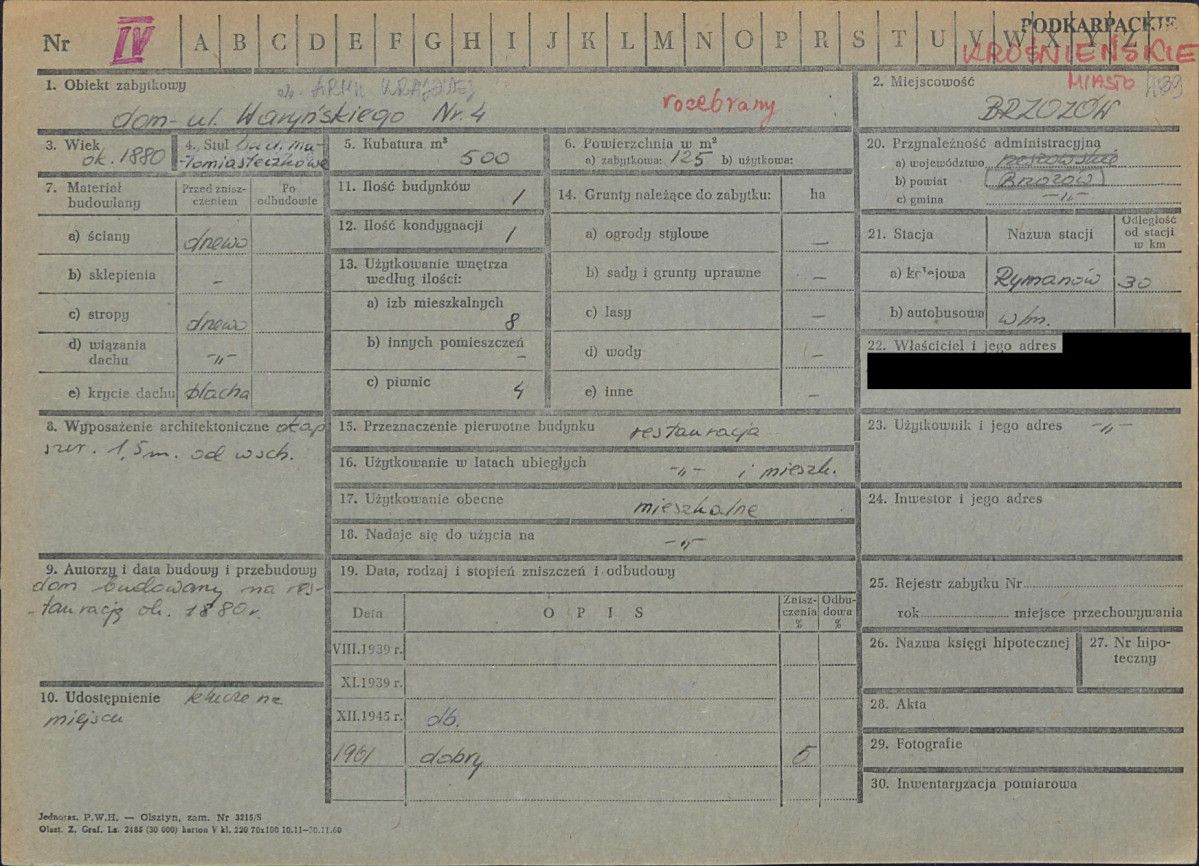 KZ - Karta zielona, skan nr 1