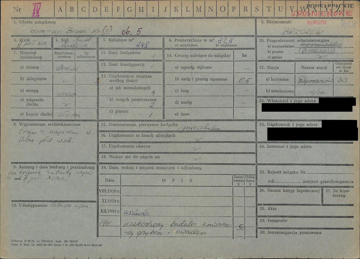 KZ - Karta zielona, skan nr 1