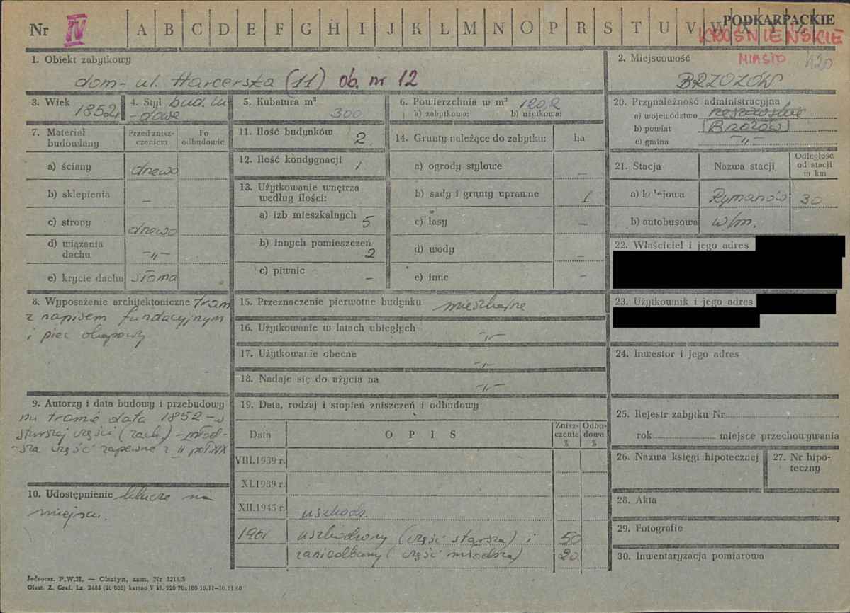 KZ - Karta zielona, skan nr 1