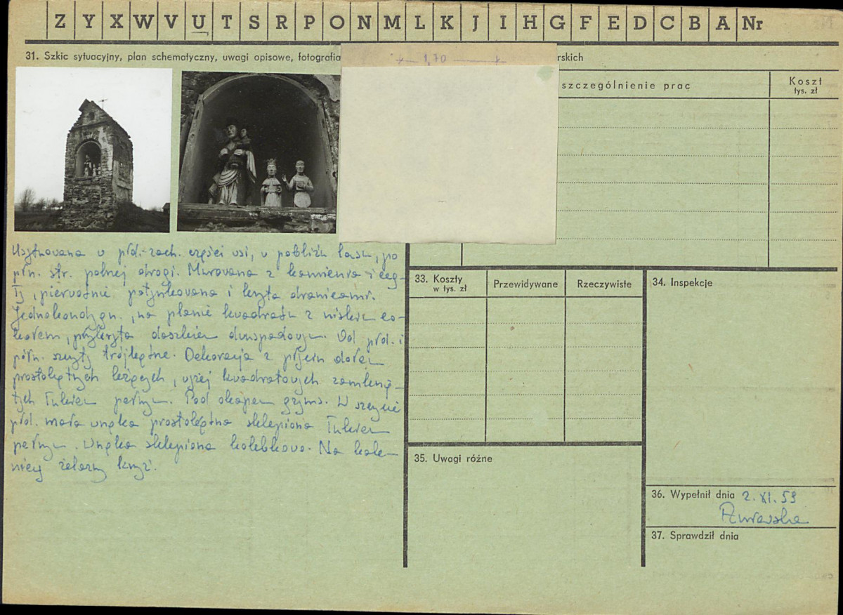 KZ - Karta zielona, skan nr 2