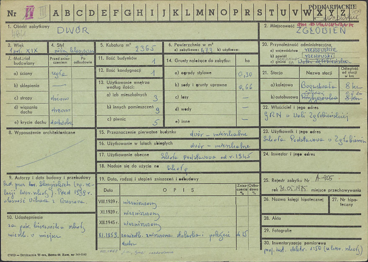 Karta zielona, skan nr 1