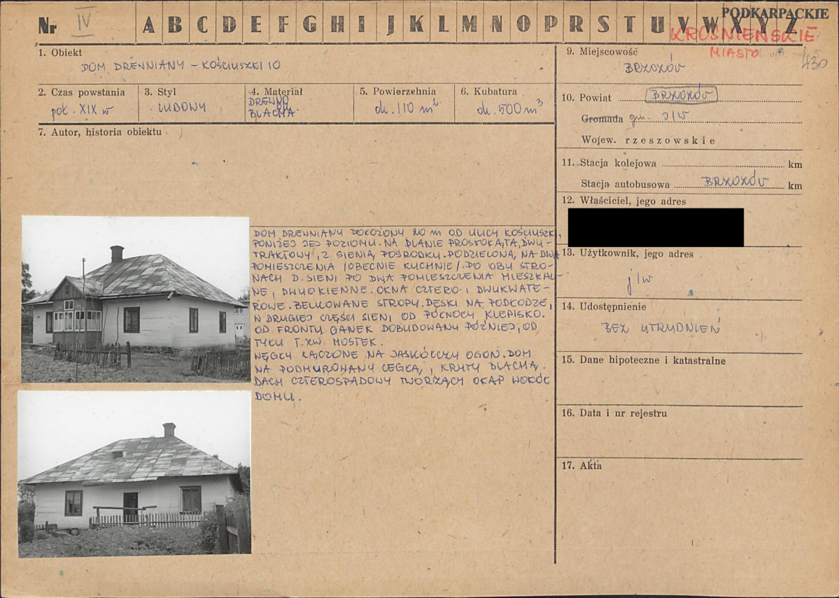 KZ - Karta zielona, skan nr 1