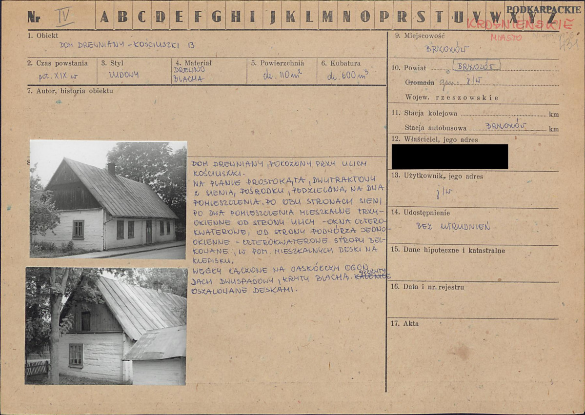 KZ - Karta zielona, skan nr 1