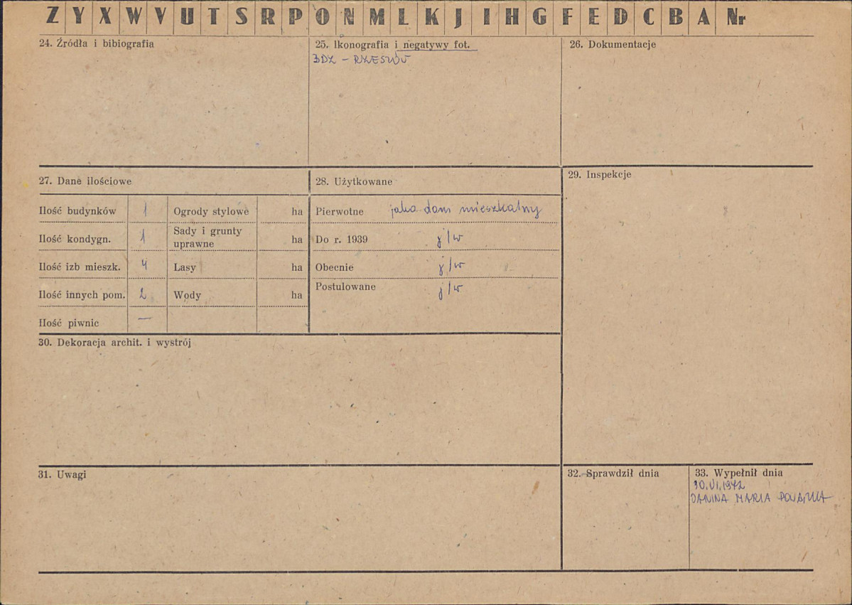 KZ - Karta zielona, skan nr 4