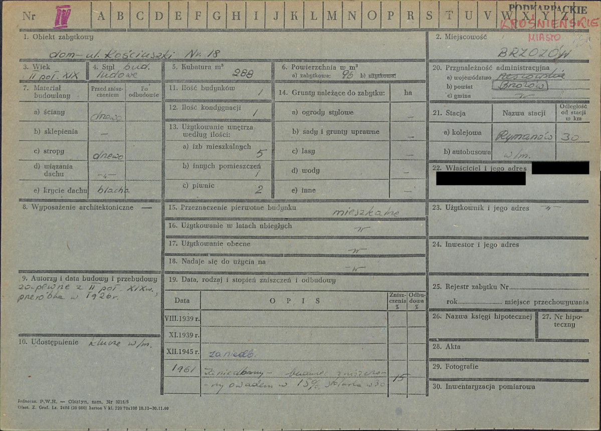 KZ - Karta zielona, skan nr 1