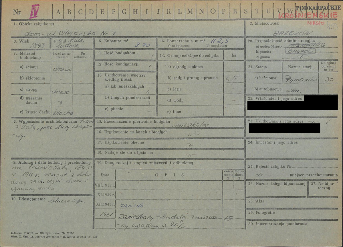 KZ - Karta zielona, skan nr 1