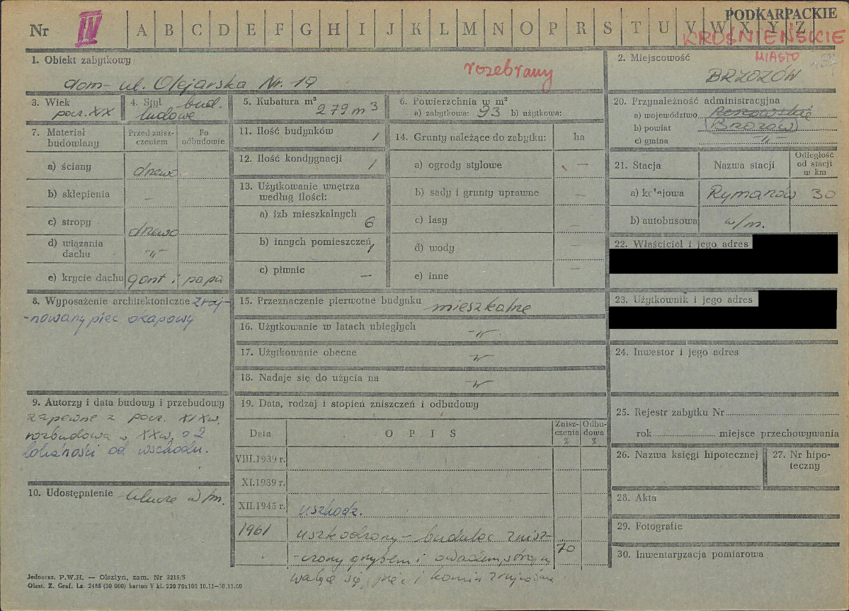 KZ - Karta zielona, skan nr 1