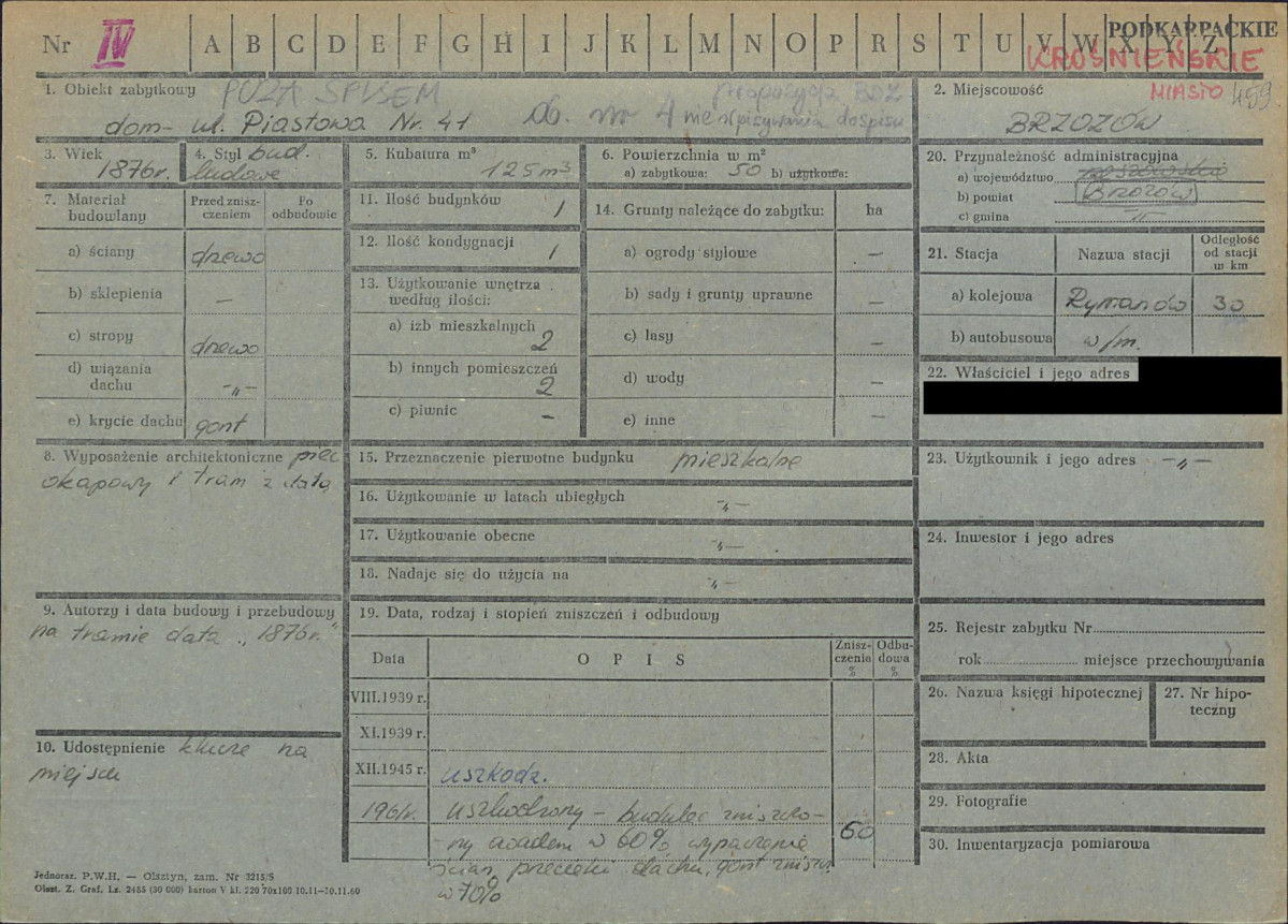 KZ - Karta zielona, skan nr 1