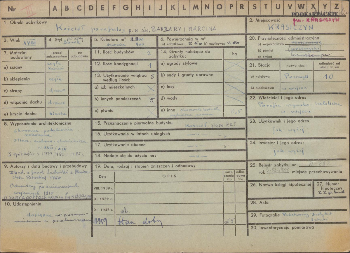 Karta zielona, skan nr 1