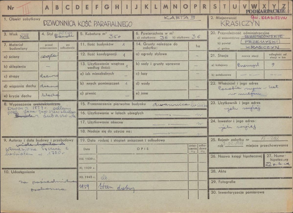 Karta zielona, skan nr 1