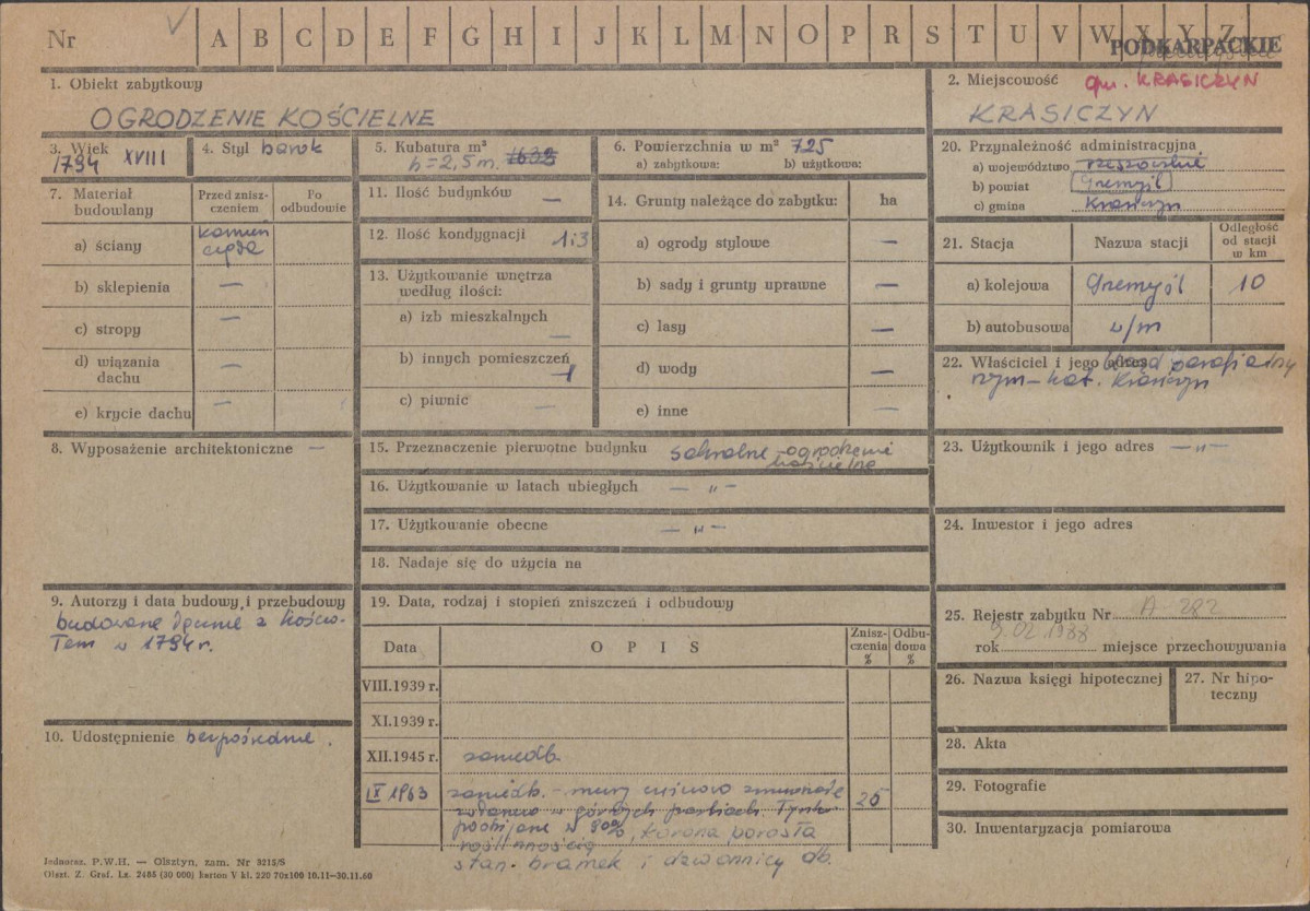 Karta zielona, skan nr 1