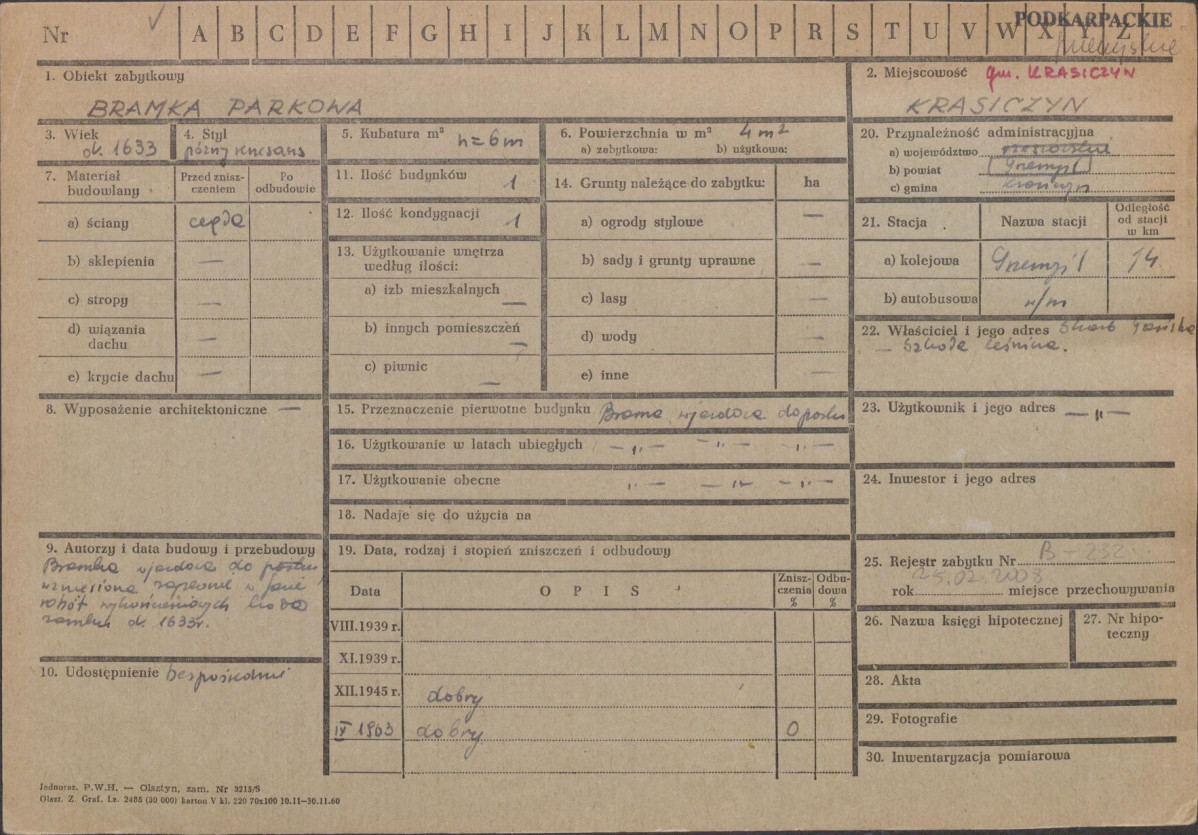 Karta zielona, skan nr 1