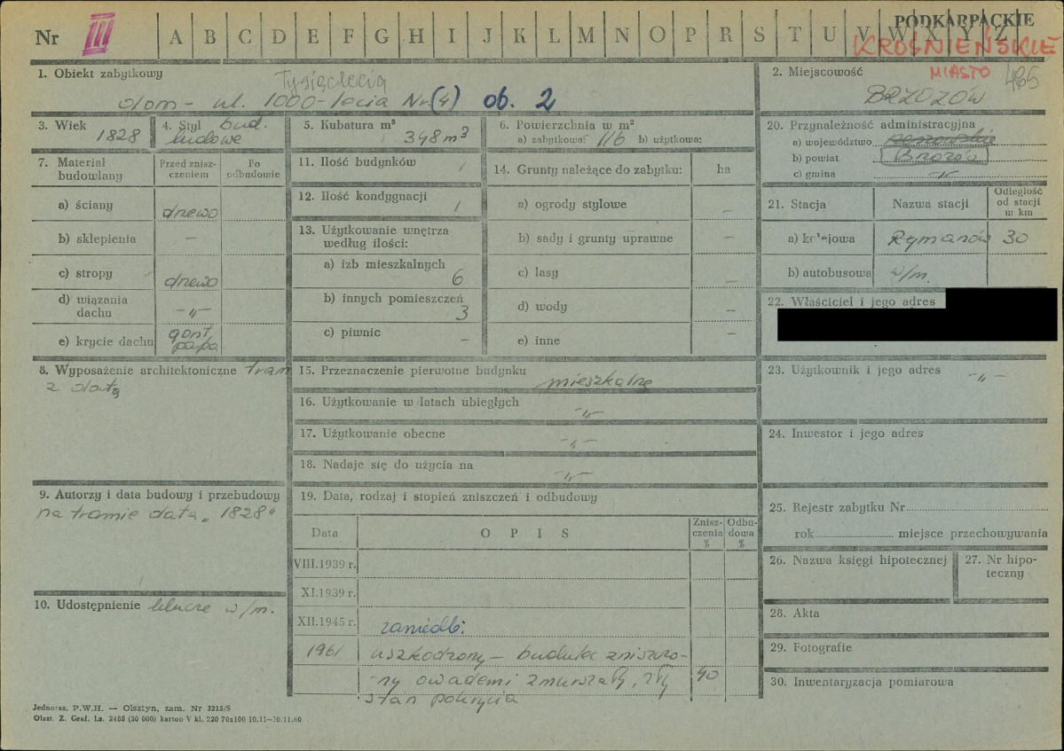 KZ - Karta zielona, skan nr 1