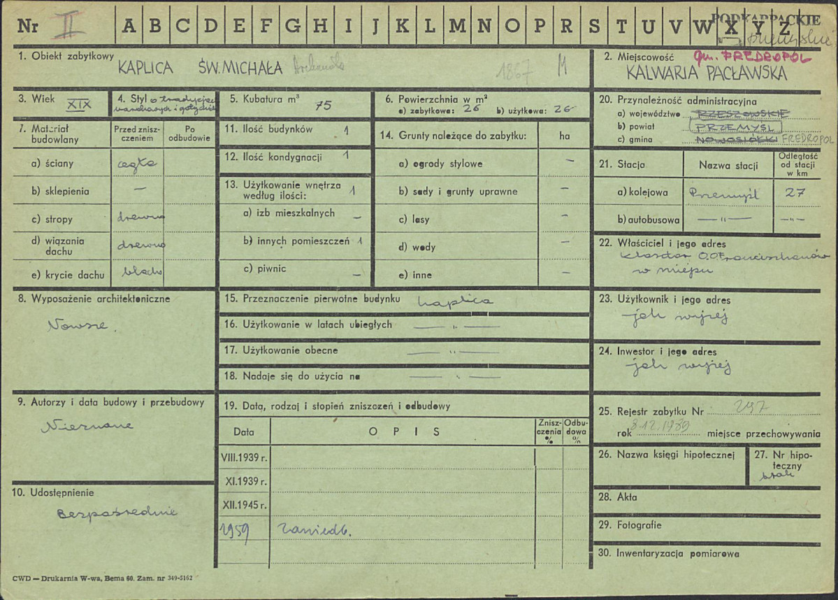 Karta zielona, skan nr 1