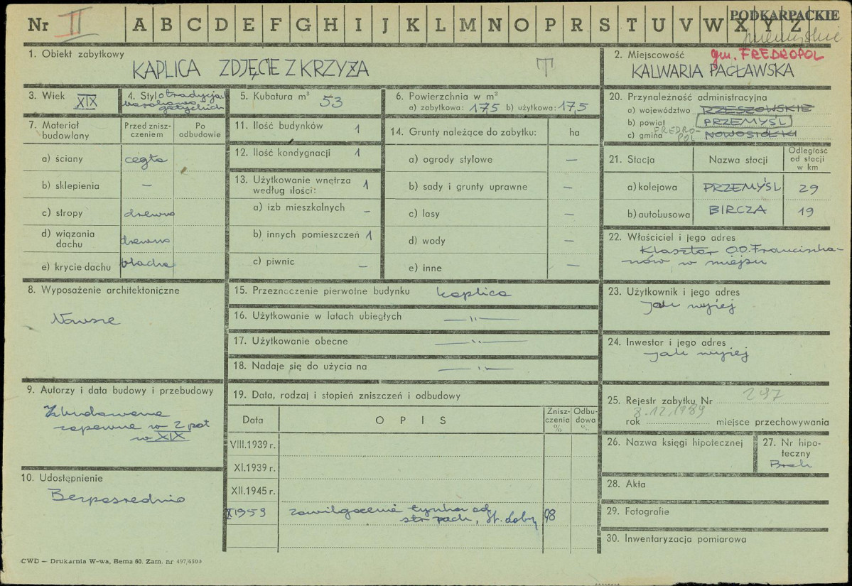 Karta zielona, skan nr 1