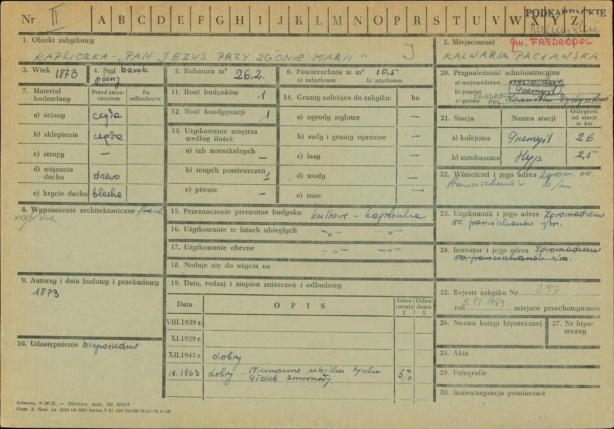 Karta zielona, skan nr 1