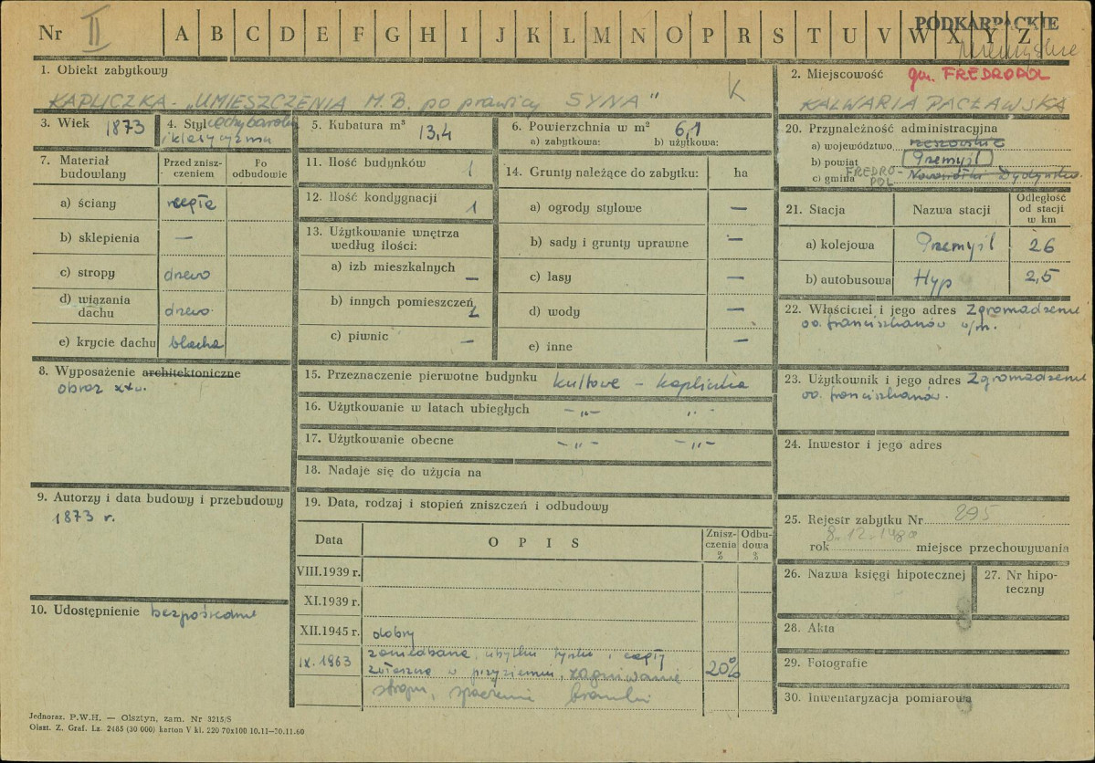 Karta zielona, skan nr 1