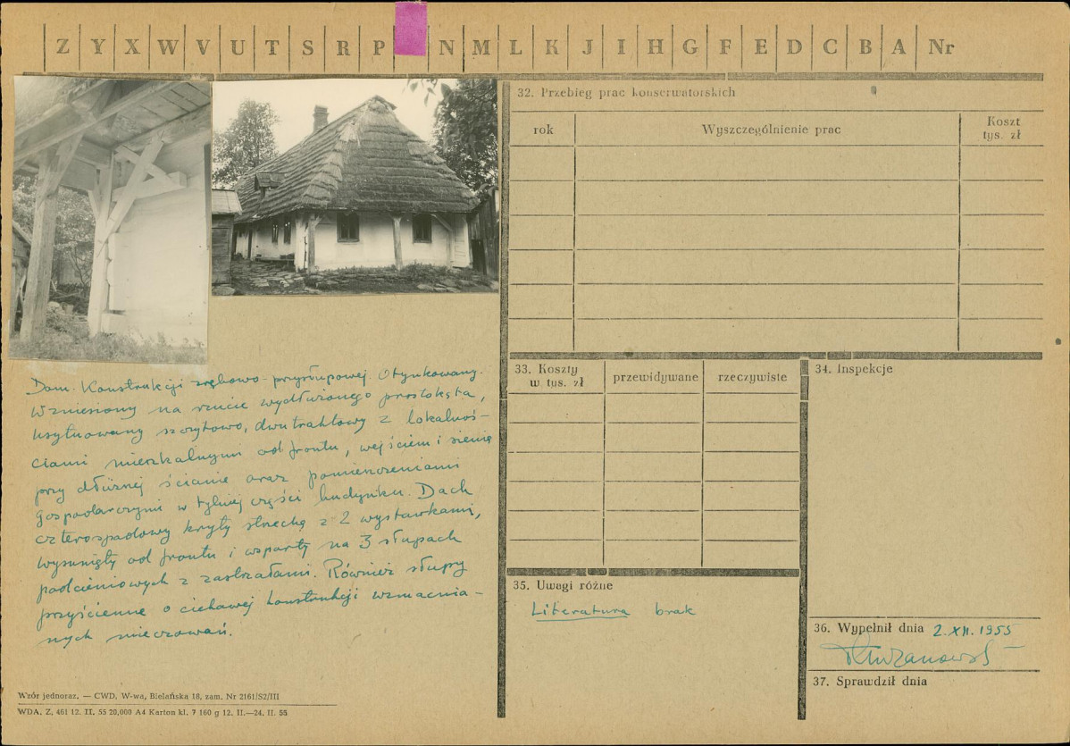 KZ - Karta zielona, skan nr 2