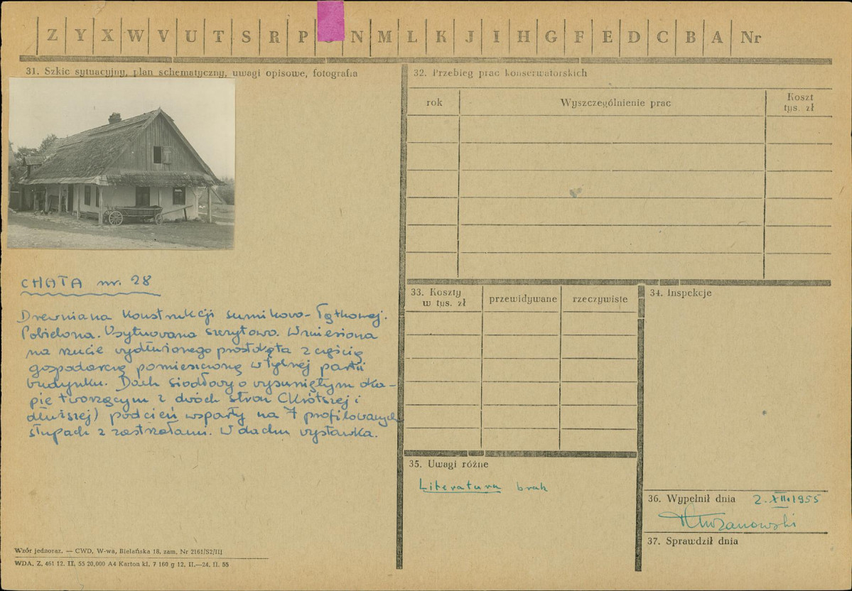 Karta zielona, skan nr 2