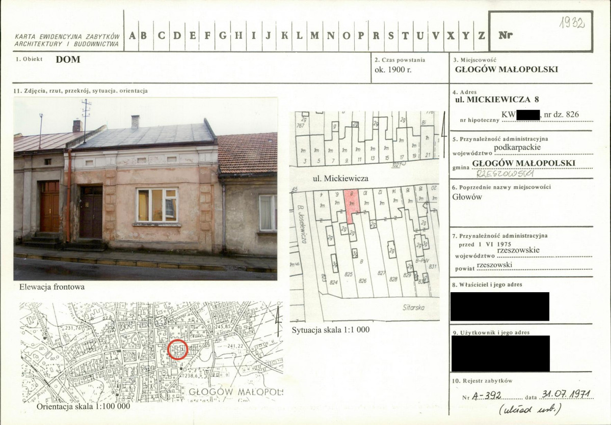 KB - Karta biała, skan nr 1