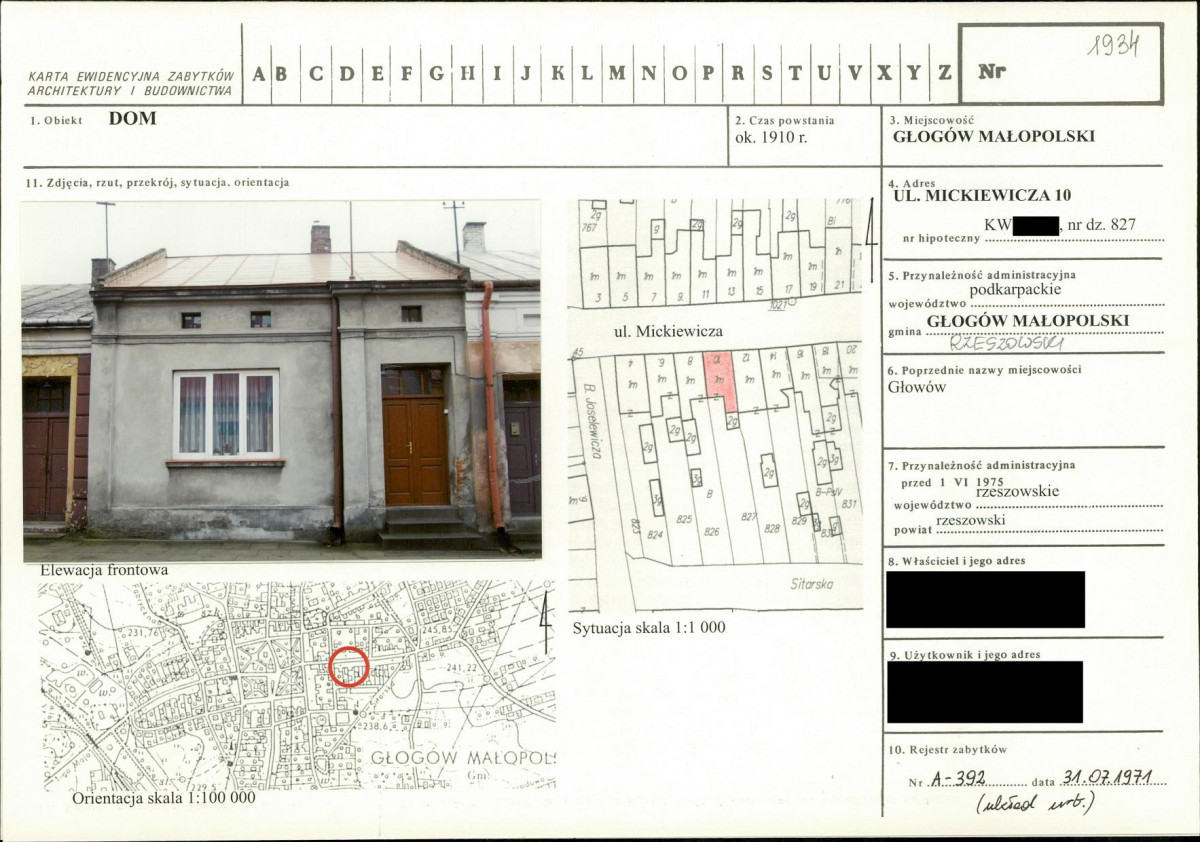 KB - Karta biała, skan nr 1