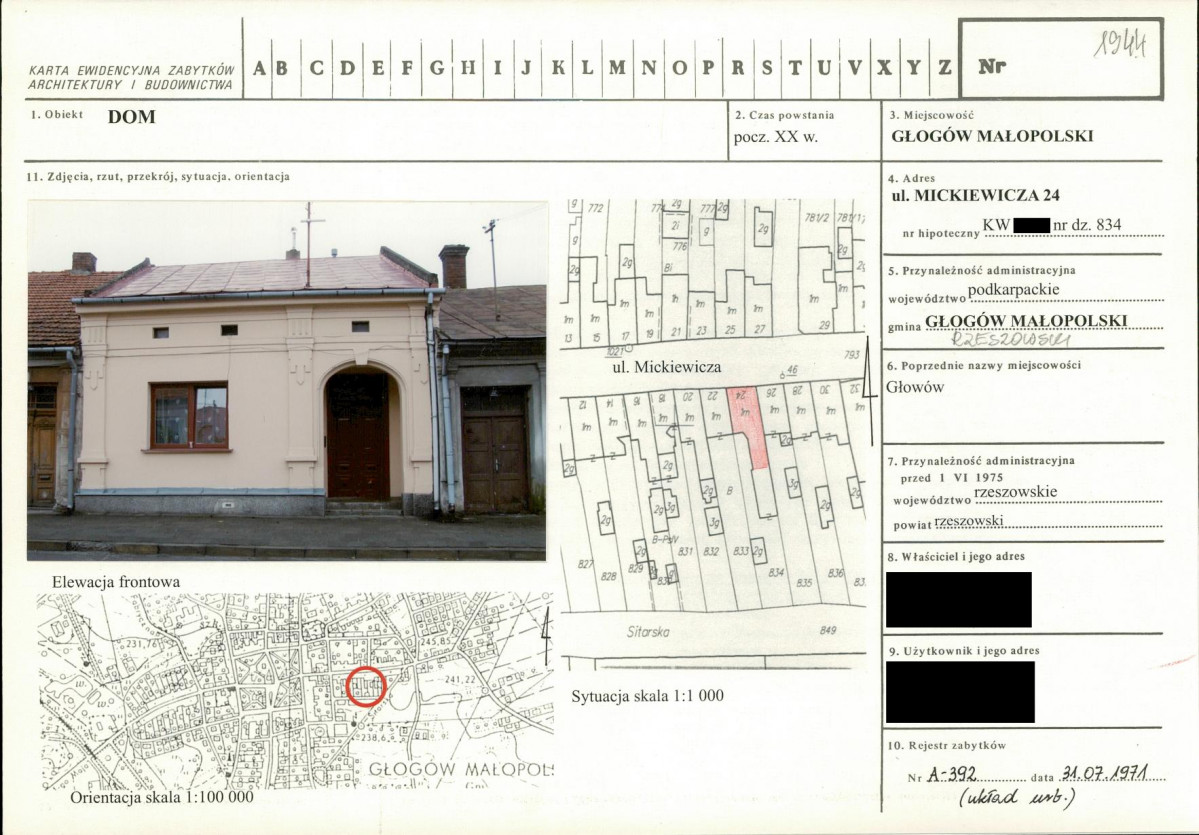 KB - Karta biała, skan nr 1